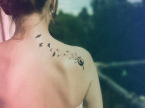 Dandelion Bird Tattoos – Designs and Ideas