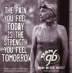 The Pain You Feel Today is the Strength You Feel Tomorrow. #quotes # ...
