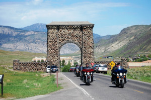 ... of Gardiner, Montana and the entrance to Yellowstone National Park