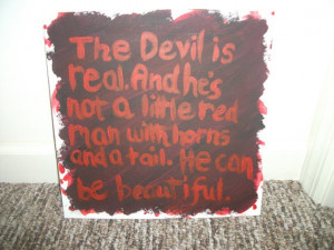 American Horror Story Quote Painting Tate Langdon Season 1