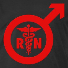 murse male nurse symbol t shirts designed by dominored