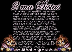 Myspace Graphics > Girls > 2 Ma Sisters Graphic