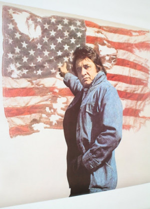 Johnny Cash Vinyl Wall Graphic