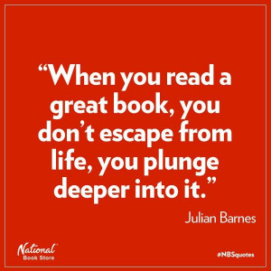 inspiration on # pinterest this julian barnes quote about a great book ...