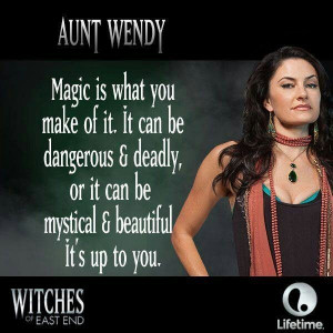 Wendy - Witches of East End.goals in life. be the awesome spontaneous ...