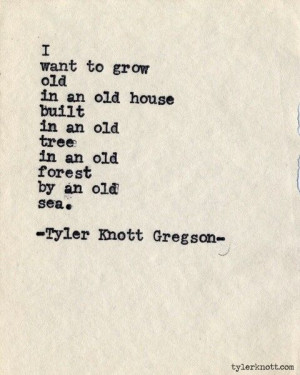 Typewriter Series, Tyler Knott Gregson