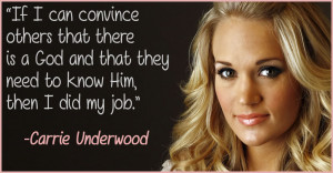 11 Inspiring Quotes From Carrie Underwood