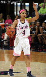 Notre Dame senior guard Skylar Diggins has been selected as one of 10 ...