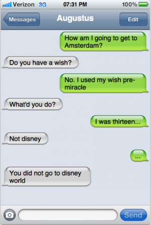 the fault in our stars quotes augustus waters