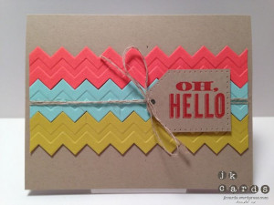 ... Friday, Handmade Cards, Cas Cards, Stampin Up Cards Chevron, Chevron