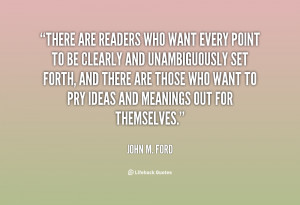 john m ford quotes