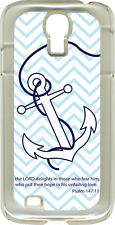 Chevron Anchor with Different Bible Verses Samsung Galaxy S4 Hard or ...