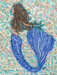 Barnwood Mermaid Sign, Hand Painted, Original, Glittered, Beach