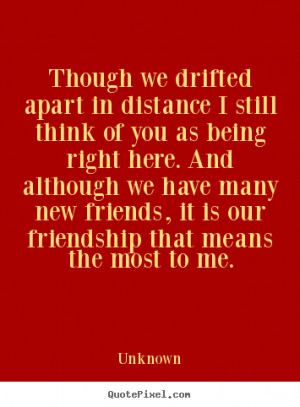 quotes about drifting apart