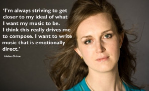 ... BBC Helen Grime Composer Quotes Classical Music New Music Music Quotes