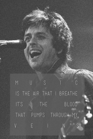 Green Day in the air via Tumblr
