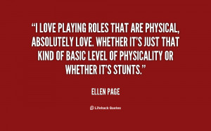 Ellen Page Quote