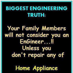 repair home appliances to be an engineer