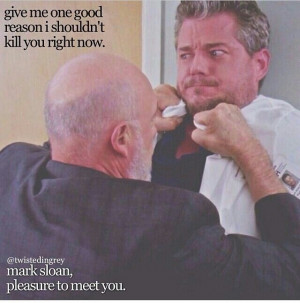 Mark Sloan and Carlos Torres (Callie's father) | funny Grey's Anatomy ...