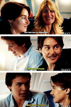 ... scene the fault in our star movies tv stars favorite quotes so funny