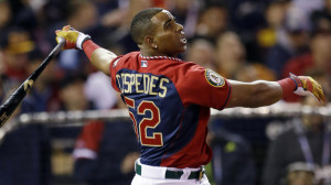 Yoenis Cespedes repeats as home run champ