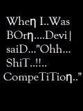 compitition with devil 240x320 by aabidansari29 signs sayings