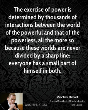 vaclav havel power quotes