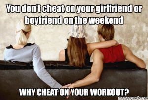 Generate a meme using Cheating