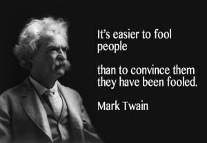 Mark Twain Fool People