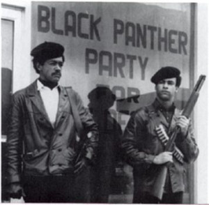 above are the co founders of the black panther party