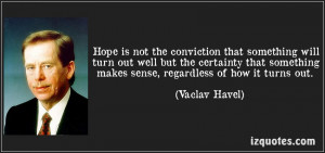 conviction vaclav havel