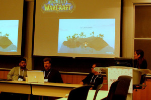 ... the World’s A Game” with Raph Koster, Doug Thomas, Dave Elfving