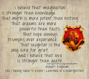 Harry Potter House Quotes