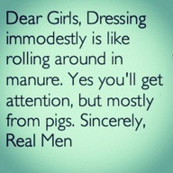 Listen closely girls. haha, but its true.