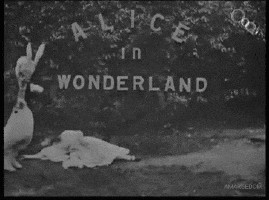 alice in wonderland, black and white, depression, suicide # alice in ...