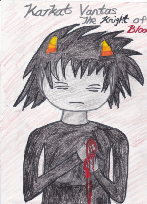 Karkat Vantas: The Knight of Blood by MoonRaiser16