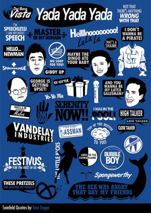 seinfeld love this they re missing our fave george quote though no way ...