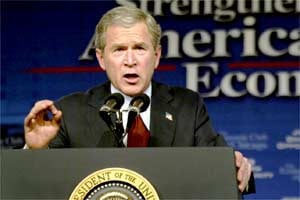 Bush Sends the Economy Back Into De-tax