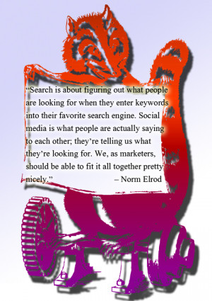 social media quotes Norm Elrod