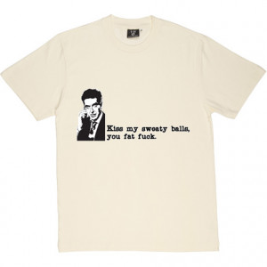 Malcolm Tucker Sweaty Balls Quote Natural Men's T-Shirt. The best ...