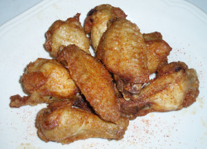 Deep Fried Spicy Chicken Wings