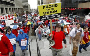 Labor unions adjust to new reality under Obama