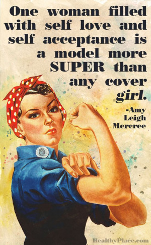 woman filled with self love and self acceptance is a model more super ...