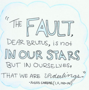 julius caesar the fault dear brutus - Bing Images