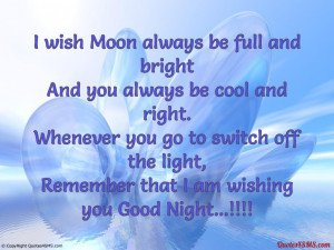 wish Moon always be full and bright...