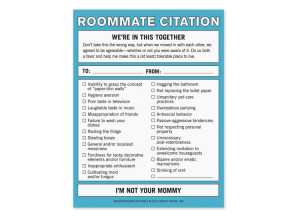 ... Knock Knock stuff | Handige Stickies | Roommate Citation Nifty Note