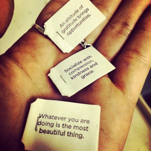 Handful of Yogi tea tag wisdom. :)