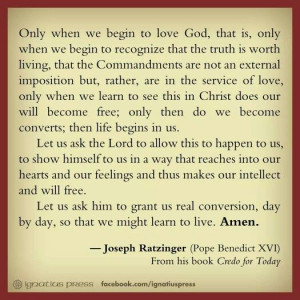 and thus make our intellect and will free....