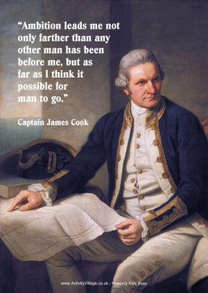 ... quotation posters topics famous people famous explorers captain cook