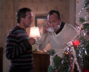 Still of Chevy Chase and Randy Quaid in Christmas Vacation Google